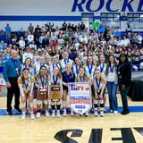Ovilla Christian School Photo - The OCS Lady Eagles volleyball team won the TAPPS 2A State Championship in 2023, making this the 5th state title for volleyball in the school's history.
