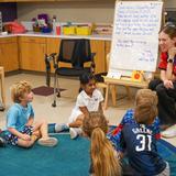 St. Andrew's Episcopal School (Southwest Parkway Campus) Photo - St. Andrew's kindergarten provides a dynamic environment for children to explore, learn, and thrive. Eleanor Hall, our 5,000-square-foot Kindergarten Center, allows children to flourish and discover like never before. The building and outdoor space bring the outside in, opening up doors for exploration, kinesthetic learning, and small group collaboration.