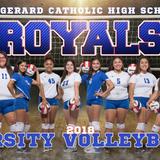 St. Gerard Catholic School - A College Preparatory 6th-12th Campus Photo #4 - Our ROYAL volleyball athletes are #1!