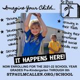 St. Paul Lutheran School Photo #3 - We have room for all ages for the 2021-2022 school year. Call 956-682-2345 to schedule a tour!