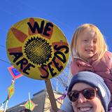 The Circle School Photo #4 - Our motto is to "Cultivate the whole child to become an impactful citizen of the Earth." Students learn to be active participants in their communities by engaging in volunteer activities, social marches, and local initiatives.