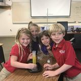 Grace Lutheran School Photo - Second Grade in Science Lab. Understanding the world around us is an important part of our science curriculum.