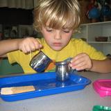 Foothill Montessori of Salt Lake Photo #3 - Students work with a variety of Practical Life materials to develop a sense of order, concentration, coordination and independence. They learn to be part of a community and practice skills in the way of care of self, care of environment, control of movement, and grace and courtesy.