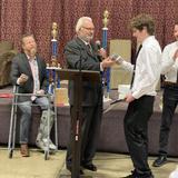 Buford Road Christian Academy Photo - Our Senior receiving his championship ring, trophies & awards by Pastor Tony at our annual Sports Banquet! Every year, we celebrate each player for their hard work, commitment and dedication for the love of the game. This is a night to celebrate all of our player's achievements, have a special dinner together and give special recognition!!