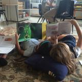 Montessori School Of Mclean Photo #5 - Lower Elementary quiet reading time
