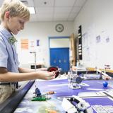 Norfolk Collegiate School Photo #8 - Engaging programming, such as LEGO Robotics, support today's learners.