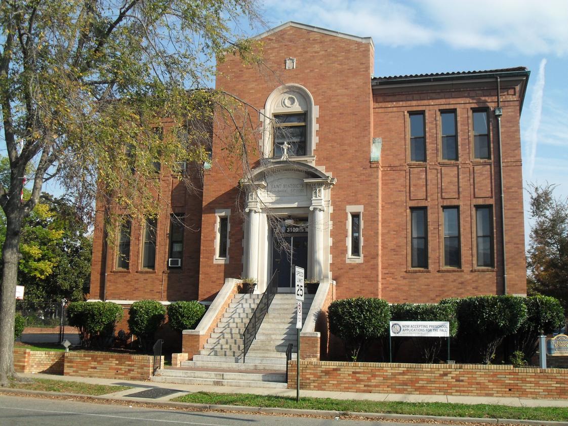 St. Benedict Catholic School Photo - St. Benedict Catholic School on the corner of Grove and Belmont, is located in the historic Museum District of Richmond, Virginia.