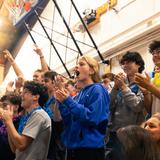 Bellevue Christian School – Clyde Hill Campus Photo #8 - Students at the homecoming pep rally!