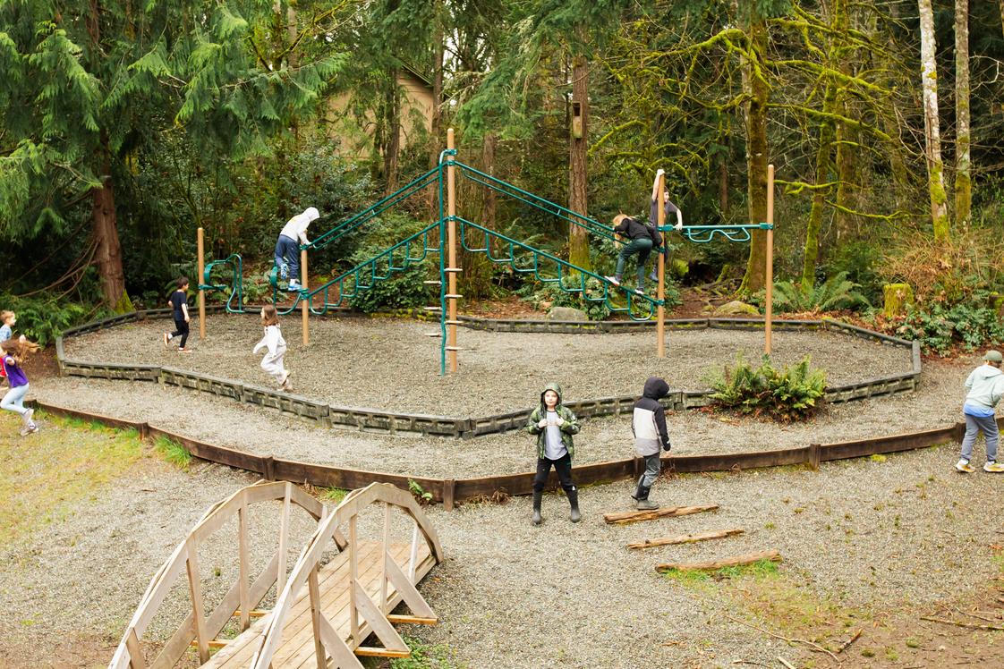 The Island School Photo #3 - Students learn through play on our 5-acre, forested property.