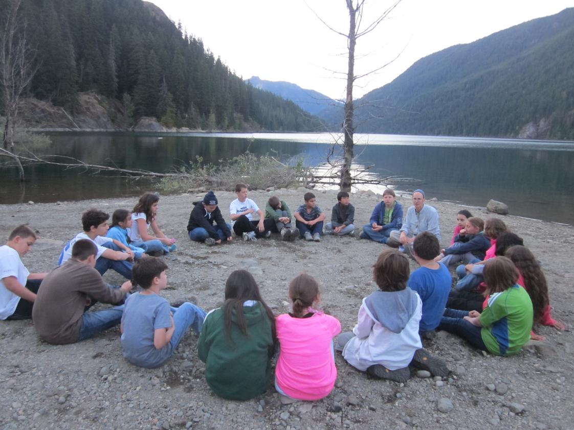 Jewish Day School Of Metropolitan Seattle Photo #1 - Students enjoy extensive experiential learning opportunities and field trips including camping experiences in the Cascades. Students also visit local watersheds, learn about the salmon habitat and have overnight trips to local environmental camps.