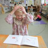 Montessori School Of Pullman Photo #4 - Learning to read at the Montessori School of Pullman is such fun!