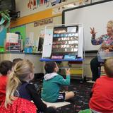 Our Lady Of Lourdes Catholic School Photo #6 - Little Blessings Preschool circle time.