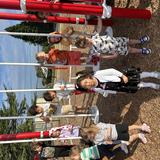 Our Lady Of Lourdes Catholic School Photo #16 - Preschoolers enjoying the "red" play structure.