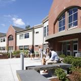 The Bear Creek School Photo #3 - In fall, 2015, The Bear Creek School opened a 52,000 square foot Upper School and Fine & Performing Arts Center. Designed for grades 9-12, the building echoes a collegiate environment, with a central commons and separate floors for the humanities and for math and science.