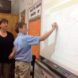Our Lady Of Peace School Photo #4 - Interactive White Boards in all classrooms
