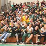 Martin Luther High School Photo #1 - Senior Crowd at Basketball Game