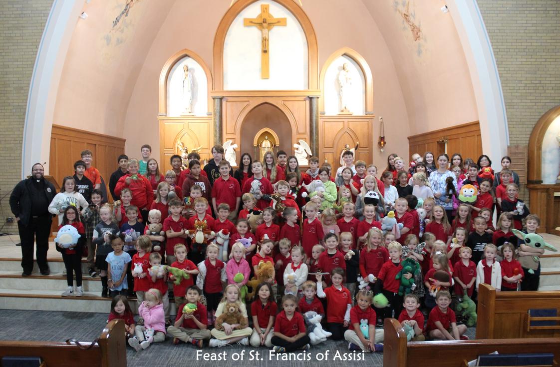 Sacred Heart Catholic School Photo - Feast of St. Francis of Assisi
