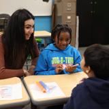 Redwood Christian Elementary School Photo #4 - Student learn early the value of teamwork as they learn new concepts.