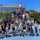 Escuela Bilingüe Internacional Photo #2 - Grade 1 students on the lower playground.