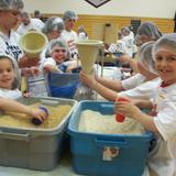St. Mark Lutheran School Photo #3 - St. Mark participated in the FVL Schools' Children Feeding Thousands program. We raised money and then volunteered to bag thousands of meals which we sent to Africa to help families there.