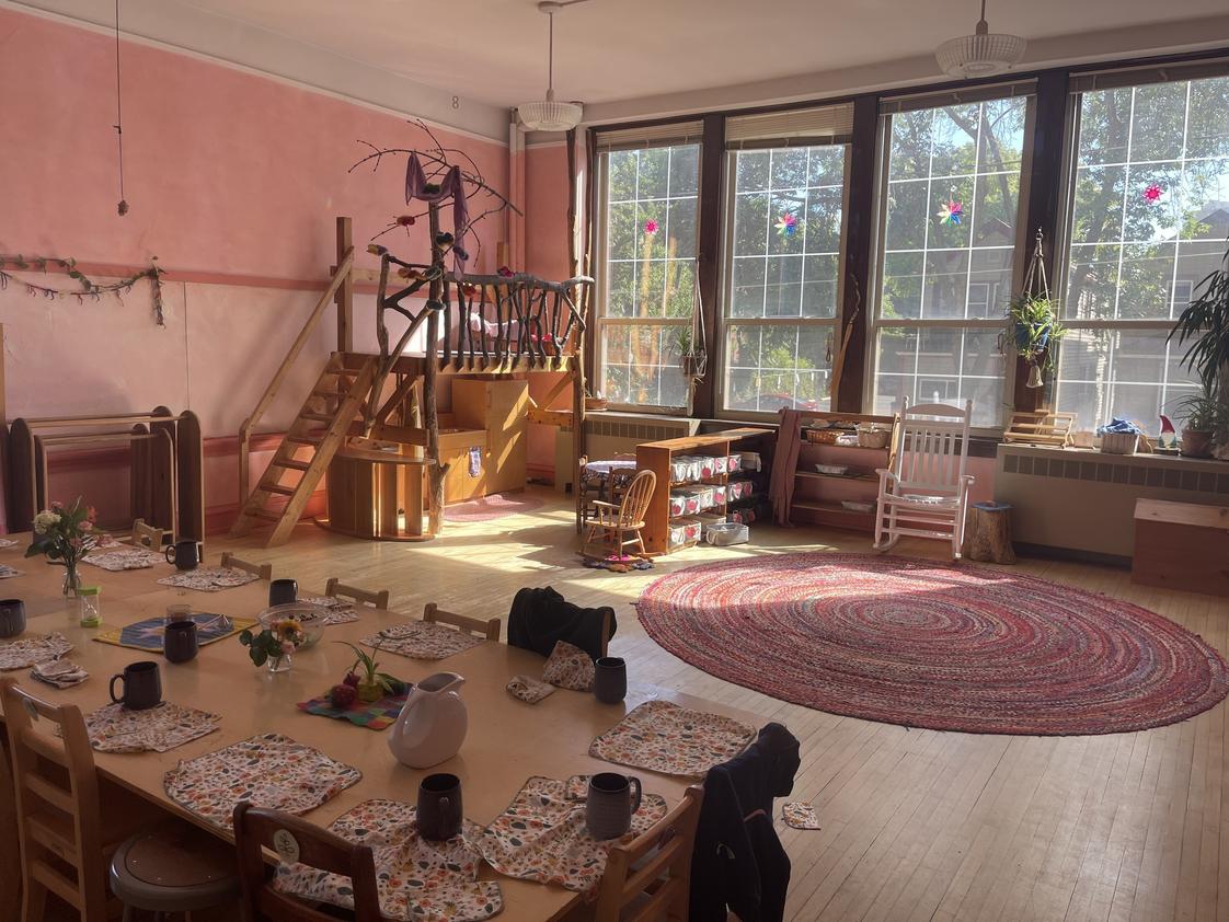 Tamarack Waldorf School Photo #1 - The Kindergarten classroom is filled with natural materials and creative playthings to stimulate the imagination of the young child. In a Waldorf environment, a child's play is the child's "work".