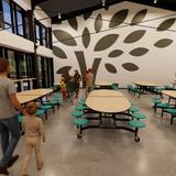 Hickory Hill Academy Photo #10 - New K-8th grade atrium and lunch room.