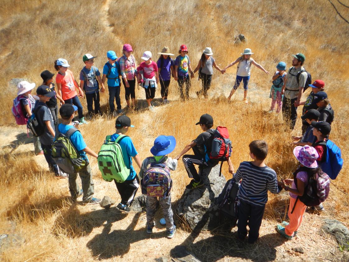 Montessori De Terra Linda Photo - Our Upper Elementary classroom (4th-6th grades) takes a hike into the surrounding hillside of our campus, and later has the opportunity to journal while enjoying the vista at the top.