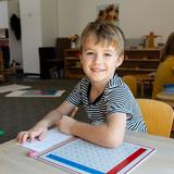 Montessori De Terra Linda Photo #12 - The third year of Primary (ages 3-6) is the child's Kindergarten year, filled with academic growth and leadership opportunities in the multi-age class.