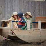 Waldorf School Of New Orleans Photo #3 - Outdoor time is considered of utmost importance. Our students enjoy two recesses every day in addition to movement and gardening classes.