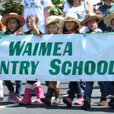 Waimea Country School Photo #7 - Marching in the annual Paniolo Parade in Waimea Town