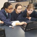 St. John Neumann Academy Photo #4 - class Code() Club - A student-run, non-profit engineering-outreach organization at Virginia Tech that is focused on teaching others how to code. We love having this outreach program at our school!