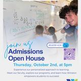 The Winston School of San Diego Photo #6 - Join us at our Fall Open House, Thursday, October 2nd at 5pm.