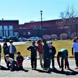 Bridgeport Hope School Photo #10 - A rare balmy day in March for gym class at BHS.
