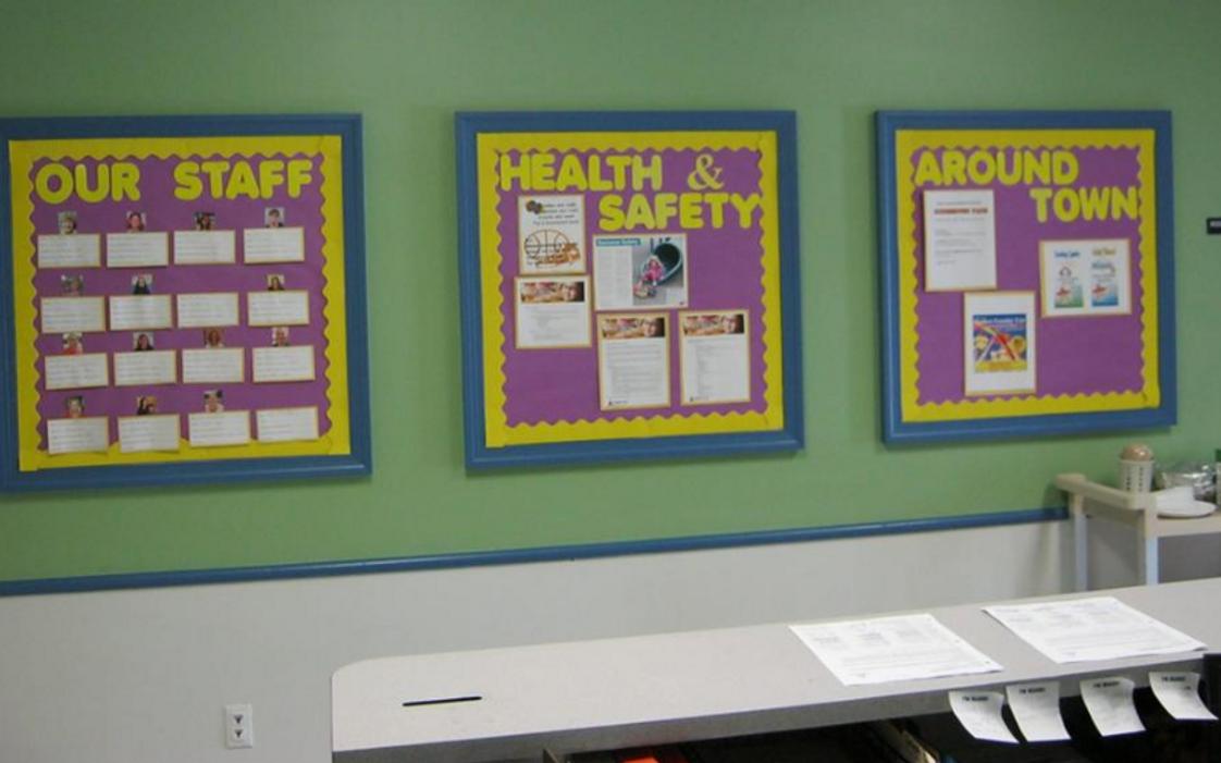 Kindercare Learning Center Photo #1 - Lobby - Bulletin Board
