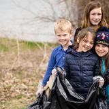 St. Lucas Evangelical Lutheran School Photo #3 - Each spring our student body divides into multi-age groups to pick up trash and help beautify the neighborhood we call 'home'!