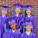 Adullam House Christian Academy Photo #2 - Kindergarten cap and gown graduation.