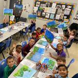 Lakeside Christian School Photo #10 - Kindergarten fine arts class at Lakeside Christian School