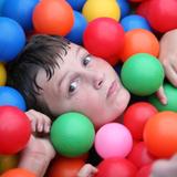 Grace Community School - Elementary Campus Photo - Homecoming fun in the ball pit!