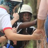 Southside Christian School Photo #3 - Middle School students team building at our annual September camping trip.
