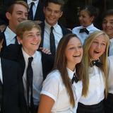 St. Monica Academy Photo #2 - St. Monica Academy's high school student body is close-knit and happy.