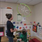 East Weymouth KinderCare Photo #7 - Preschoolers made their own interactive spiderweb!