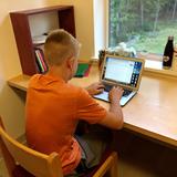 Foxcroft Academy Photo #14 - Study time with a view from a Lodge student room