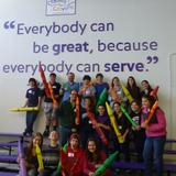 Gann Academy-the New Jewish High School Photo - Gann students volunteer at Cradles to Crayons in Boston.