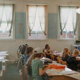 Cedarwood Waldorf School Photo #1 - Specialist instructors teach throughout the grades in subjects like handwork, Japanese, Spanish, movement, and middle school math.