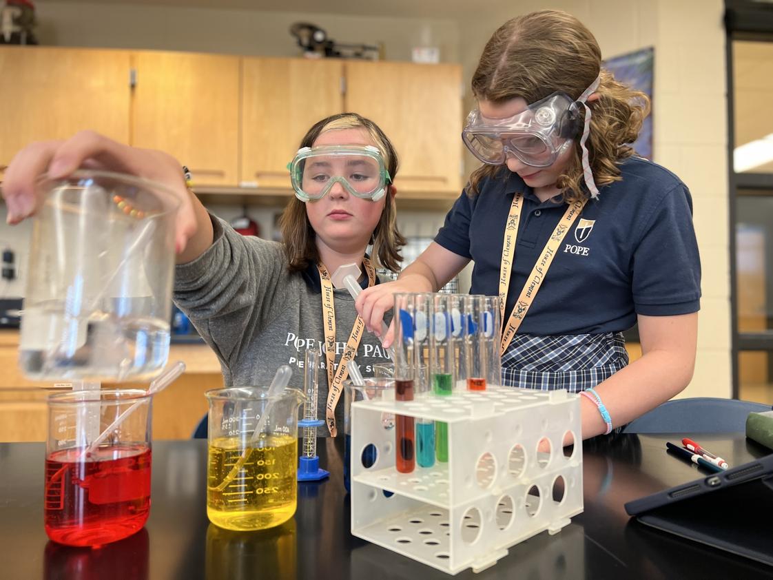 Pope Saint John Paul II Preparatory School Photo - Middle School Science Lab