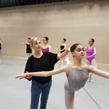 Kirov Academy Of Ballet of Washington DC Photo #3 - Corrections being given in Technique Class