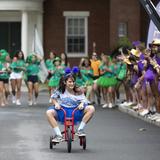 The Lawrenceville School Photo #8 - House Olympics is a tradition in which 10th and 11th grade students compete for their House - and in House colors - in a series of events.