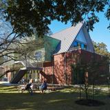 Griffin School Photo - Our newest building on campus, Brick Hall, contains a recording studio, science lab, and additional classroom and office space!