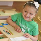 Leport School Irvine West Park Photo - Happy Montessori preschool student