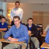 Northbridge Christian Academy Photo #3 - Each month, successful Christian businessmen and entrepreneurs speak to NCA students.